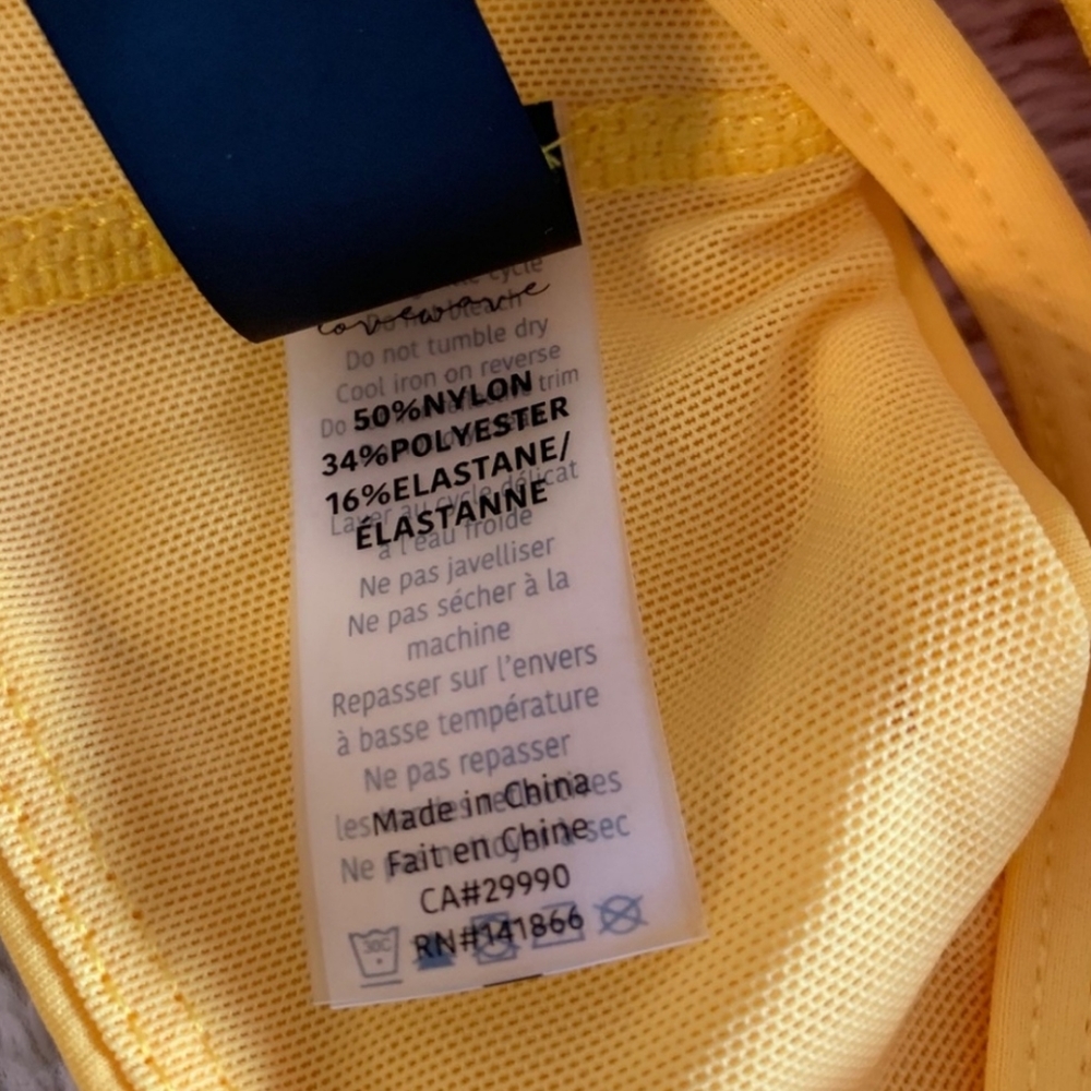 Lovewave Brittany Yellow Sports Bra - Picture 4 of 6